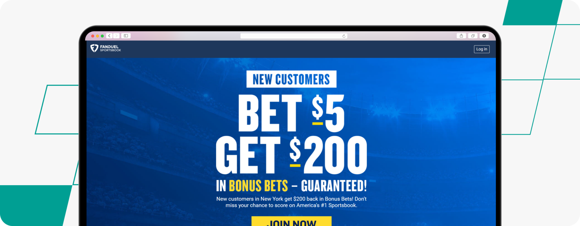 FanDuel New York Betting Promotions Desktop