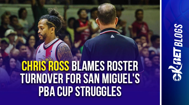 chris ross blames roster turnover in san miguel